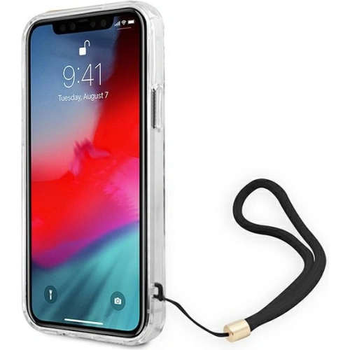 Kup Case Guess GUOHCP12MH4STW Apple iPhone 12/12 Pro braun/brown hardcase 4G Print Strap - GUE1793BR - {ean13} - Sklep Home Screen