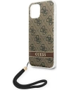 Kup Etui Guess GUOHCP12MH4STW Apple iPhone 12/12 Pro hnědý/brown hardcase 4G Print Strap - GUE1793BR - {ean13} - Sklep Home Screen