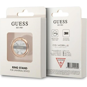 Kup Uchwyt na palec Guess Ring stand GURSHCHMAG bílý/bílý mramor - GUE1795WHT - {ean13} - Sklep Home Screen