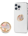 Uchwyt pe deget Guess Ring stand GURSHCHMAU violet/flower purple