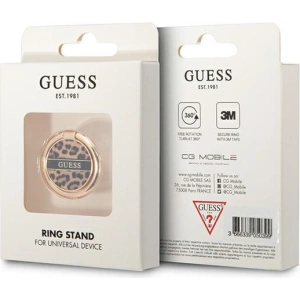 Kup Uchwyt na palec Guess Ring stand GURSHCLEOW hnědý/brown Leopard - GUE1799BR - {ean13} - Sklep Home Screen