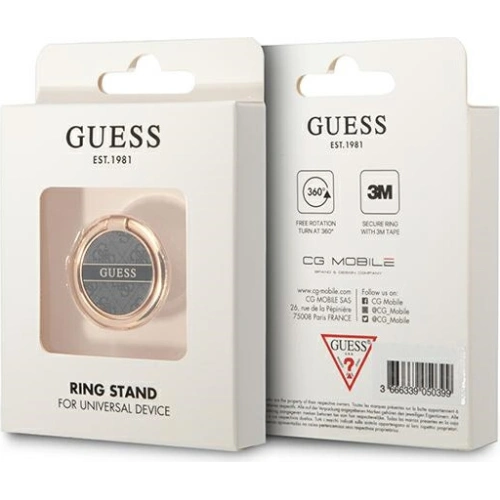 Kup Ujjgyűrű Guess Ring stand GURSHG4SK fekete/black 4G - GUE1800BLK - {ean13} - Sklep Home Screen