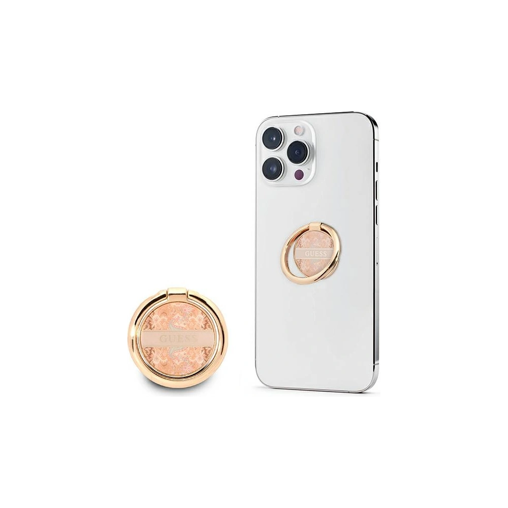 Uchwyt na palec Guess Ring stand GURSHHFLG złoty/gold Paisley