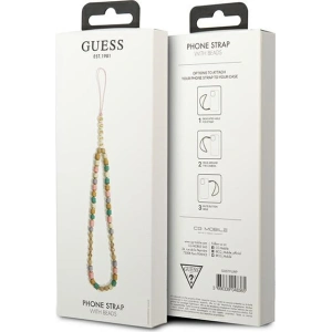 Kup Zawieszka Guess GUSTFLWP Phone Strap różowy/pink Heishi Beads - GUE1805PNK - {ean13} - Sklep Home Screen