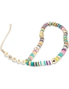 Guess GUSTPEAM Phone Strap multicolor Heishi Beads