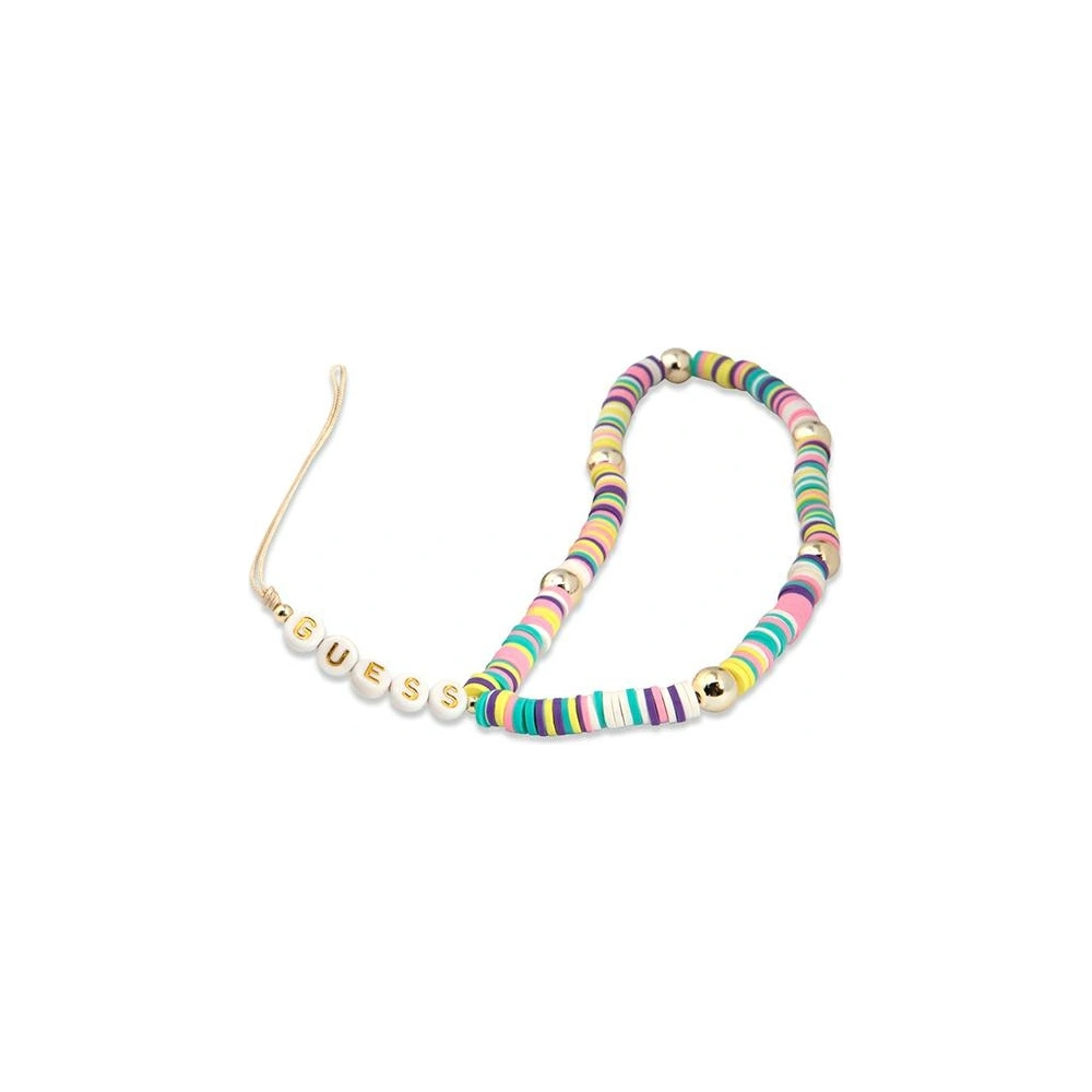 Zawieszka Guess GUSTPEAM Phone Strap wielokolorowy/multicolor Heishi Beads