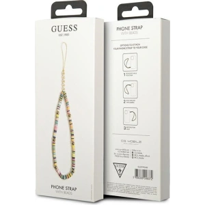 Kup Zawieszka Guess GUSTPEAM Phone Strap wielokolorowy/multicolor Heishi Beads - GUE1807MUL - {ean13} - Sklep Home Screen