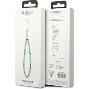 Kup Zawieszka Guess GUSTPEARP Phone Strap niebieski/blue Heishi Beads - GUE1808BLU - {ean13} - Sklep Home Screen