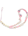 Zawieszka Guess GUSTSHPP Phone Strap rózowy/pink Beads Shell