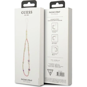 Kup Zawieszka Guess GUSTSHPP Phone Strap rózowy/pink Beads Shell - GUE1811PNK - {ean13} - Sklep Home Screen
