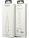 Buy Guess GUSTSHPP Phone Strap pink Beads Shell - GUE1811PNK - {ean13} - Home Screen Store Europe