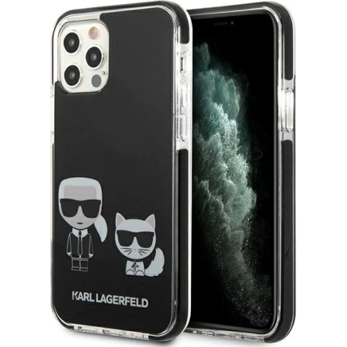 Kup Etui Karl Lagerfeld KLHCP12MTPEKCK Apple iPhone 12/12 Pro hardcase černý/black Karl&Choupette - KLD943BLK - {ean13} - Sklep Home Screen