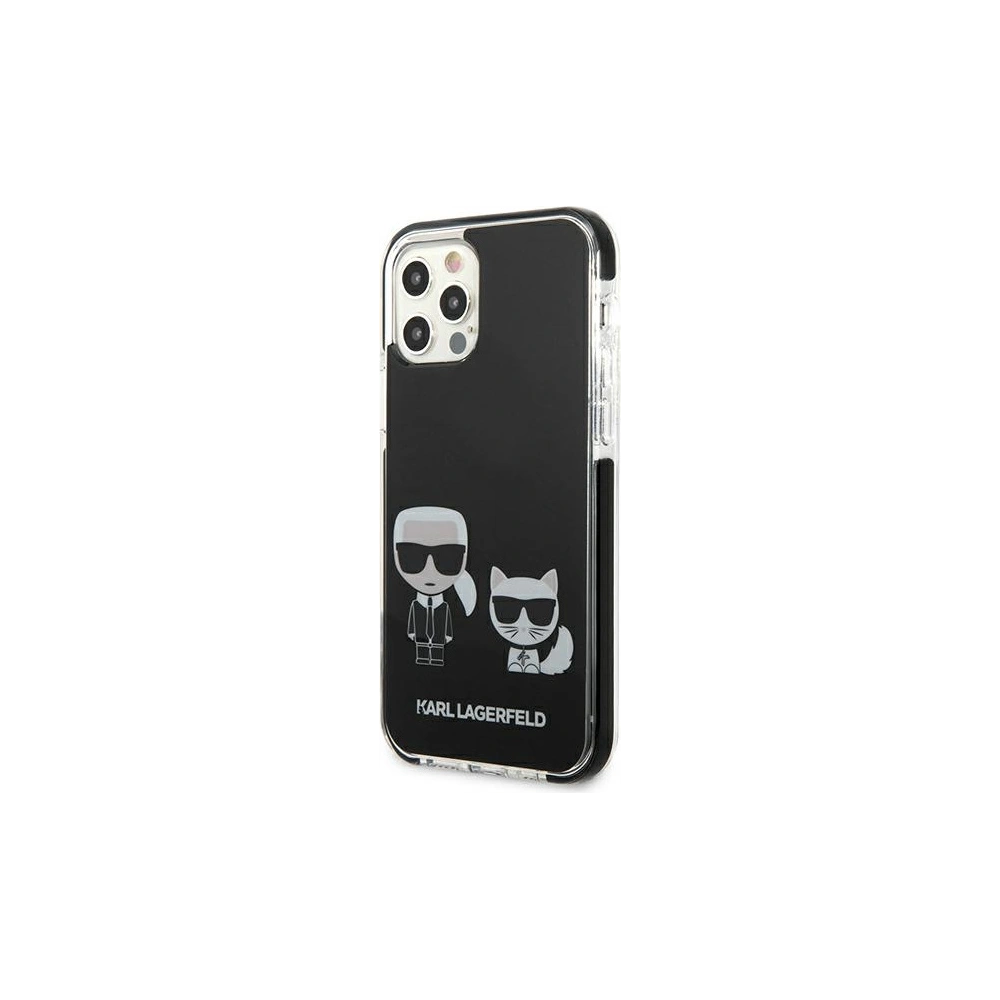 Etui Karl Lagerfeld KLHCP12MTPEKCK Apple iPhone 12/12 Pro hardcase czarny/black Karl&Choupette