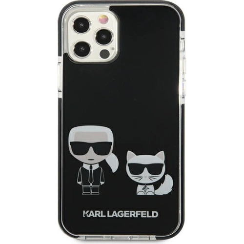 Kup Etui Karl Lagerfeld KLHCP12MTPEKCK Apple iPhone 12/12 Pro hardcase černý/black Karl&Choupette - KLD943BLK - {ean13} - Sklep Home Screen