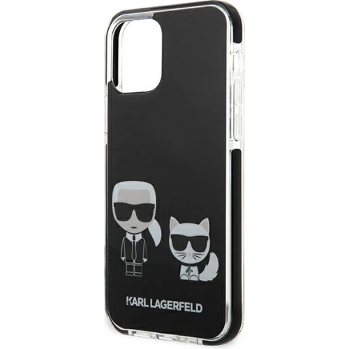 Kup Etui Karl Lagerfeld KLHCP12MTPEKCK Apple iPhone 12/12 Pro hardcase černý/black Karl&Choupette - KLD943BLK - {ean13} - Sklep Home Screen