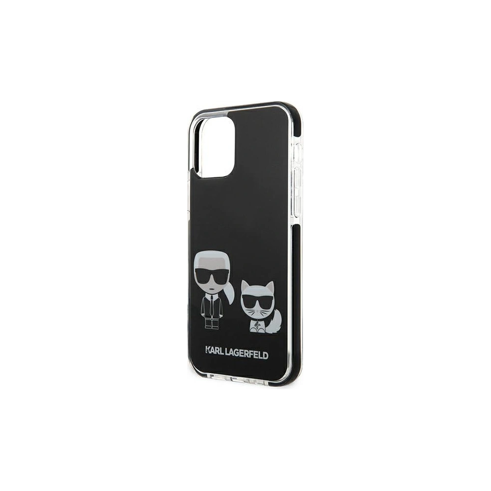 Etui Karl Lagerfeld KLHCP12MTPEKCK Apple iPhone 12/12 Pro hardcase czarny/black Karl&Choupette