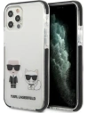 Etui Karl Lagerfeld KLHCP12MTPEKCW Apple iPhone 12/12 Pro hardcase bílý/white Karl&Choupette