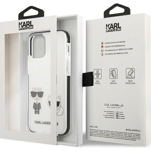 Kup Etui Karl Lagerfeld KLHCP12MTPEKCW Apple iPhone 12/12 Pro hardcase bílý/white Karl&Choupette - KLD944WHT - {ean13} - Sklep Home Screen