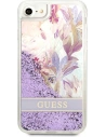 Kup Etui Guess GUHCI8LFLSU Apple iPhone SE 2022/SE 2020/8/7 fioletowy/purple hardcase Flower Liquid Glitter - GUE1813PRP - {ean13} - Sklep Home Screen