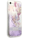 Kup Etui Guess GUHCI8LFLSU Apple iPhone SE 2022/SE 2020/8/7 fialové/purple hardcase Flower Liquid Glitter - GUE1813PRP - {ean13} - Sklep Home Screen