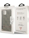 Buy Guess GUOHCN61H4STW Apple iPhone 11 brown hardcase 4G Print Strap - GUE1814BR - {ean13} - Home Screen Store Europe