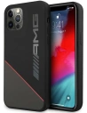Etui Mercedes AMG AMHCP12MRGDBK Apple iPhone 12/12 Pro negru/black hardcase Silicon în două tonuri
