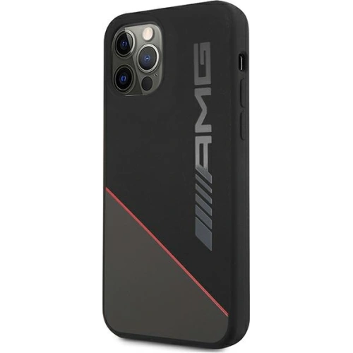 Kup Etui Mercedes AMG AMHCP12MRGDBK Apple iPhone 12/12 Pro negru/black hardcase Silicon în două tonuri - MRS045BLK - {ean13} - Sklep Home Screen