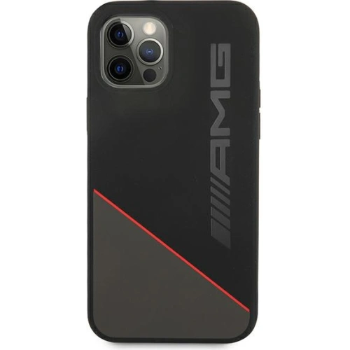 Kup Etui Mercedes AMG AMHCP12MRGDBK Apple iPhone 12/12 Pro negru/black hardcase Silicon în două tonuri - MRS045BLK - {ean13} - Sklep Home Screen