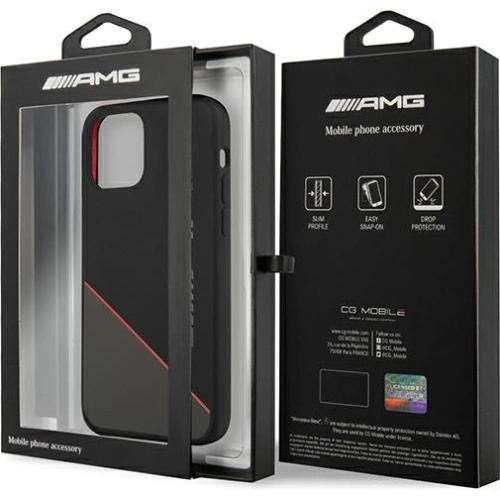 Kup Etui Mercedes AMG AMHCP12MRGDBK Apple iPhone 12/12 Pro negru/black hardcase Silicon în două tonuri - MRS045BLK - {ean13} - Sklep Home Screen