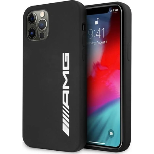 Kup Etui Mercedes AMG AMHCP12MSGLBGN Apple iPhone 12/12 Pro černé/black hardcase Silicone Big Logo - MRS046BLK - {ean13} - Sklep Home Screen