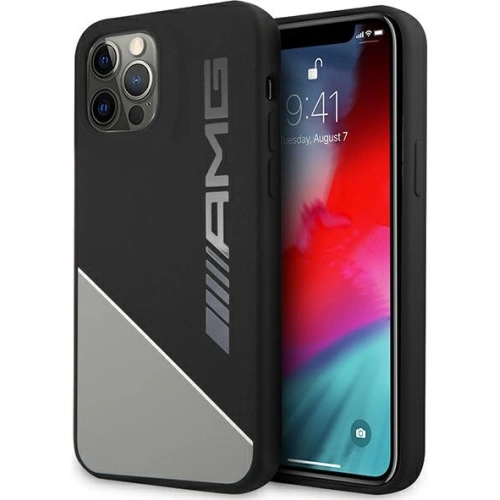 Kup Etui Mercedes AMG AMHCP12MWGDBK Apple iPhone 12/12 Pro gri/grey hardcase Silicon Two Tones - MRS047GRY - {ean13} - Sklep Home Screen