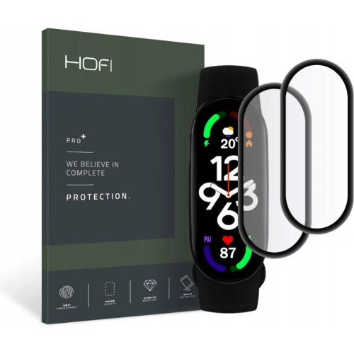 Kup Hybidní sklo Hofi Hybrid Pro+ Xiaomi Mi Band 7 Black [2 PACK] - HOFI238BLK - {ean13} - Sklep Home Screen
