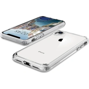 Kup Etui Spigen Ultra Hybrid Apple iPhone XR Crystal Clear - SPN2254CL - {ean13} - Sklep Home Screen