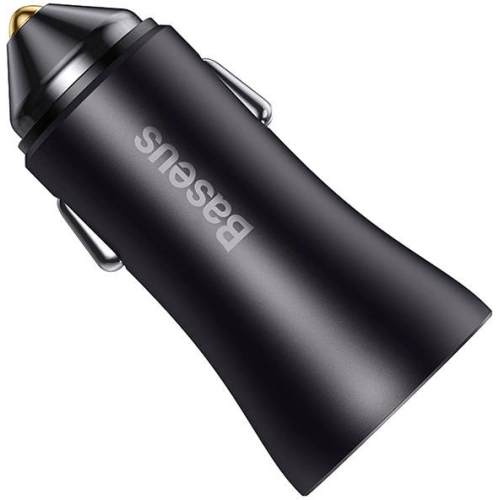 Kup Nabíječka do auta Baseus Golden Contactor Max, USB + USB-C, 60W (šedá) - BSU3250GRY - {ean13} - Sklep Home Screen