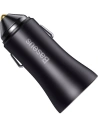 Kup Nabíječka do auta Baseus Golden Contactor Max, USB + USB-C, 60W (šedá) - BSU3250GRY - {ean13} - Sklep Home Screen