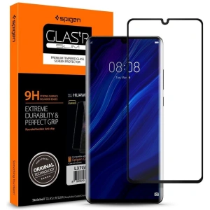Kup Gehärtetes Glas Spigen GLAS.tR Slim Huawei P30 Pro Full Cover Case Friendly - SPN334 - {ean13} - Sklep Home Screen