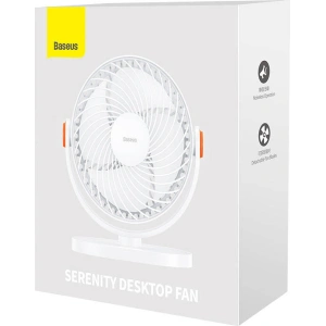 Kup Stolní ventilátor Baseus Serenity, USB (bílý) - BSU3253WHT - {ean13} - Sklep Home Screen