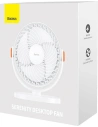 Kup Desktop Ventilator Baseus Serenity, USB (weiß) - BSU3253WHT - {ean13} - Sklep Home Screen