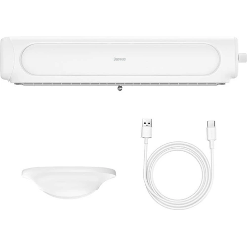 Buy Baseus Refreshing Monitor Clip-On & Stand-Up Desk Fan White - BSU3254WHT - {ean13} - Home Screen Store Europe