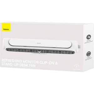Kup Stolní ventilátor Baseus Refreshing s držákem na monitor (bílý) - BSU3254WHT - {ean13} - Sklep Home Screen