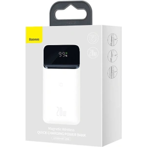 Powerbank Baseus Magnetic 10000mAh 20W (biały)