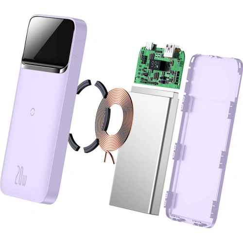 Kup Powerbank Baseus Magnetic 10000mAh 20W (fialový) - BSU3259VIO - {ean13} - Sklep Home Screen