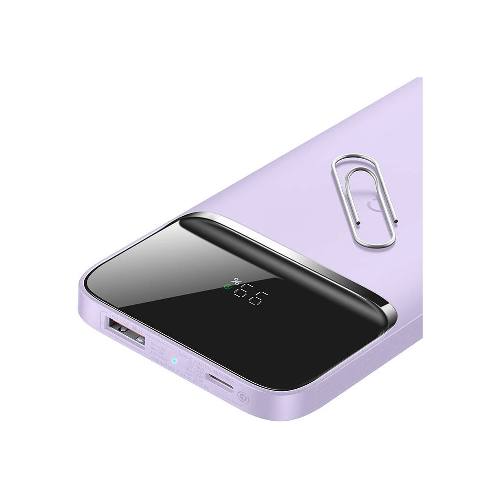 Powerbank Baseus Magnetic 10000mAh 20W (fioletowy)