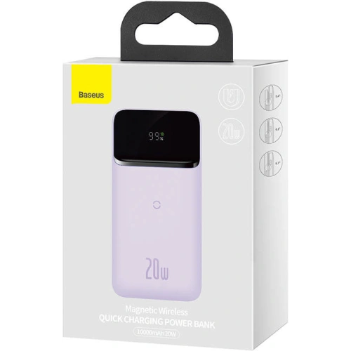 Kup Powerbank Baseus Magnetic 10000mAh 20W (fialový) - BSU3259VIO - {ean13} - Sklep Home Screen