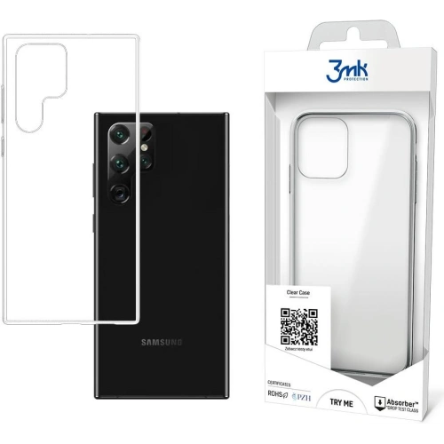 Kup Etui 3MK Clear Case Samsung Galaxy S22 Ultra - 3MK3355 - {ean13} - Sklep Home Screen