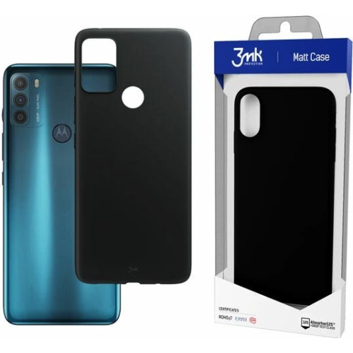 Kup Etui 3MK Matt Case Motorola Moto G50 5G fekete/black - 3MK3409BLK - {ean13} - Sklep Home Screen