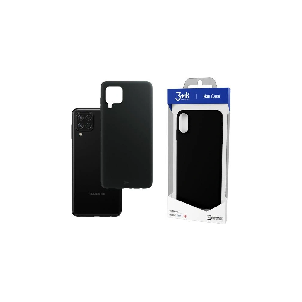 Etui 3MK Matt Case Samsung Galaxy A22 LTE czarny/black