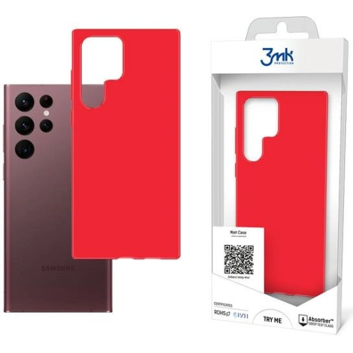 Kup Etui 3MK Matt Case Samsung Galaxy S22 Ultra eper/strawberry - 3MK3445STR - {ean13} - Sklep Home Screen