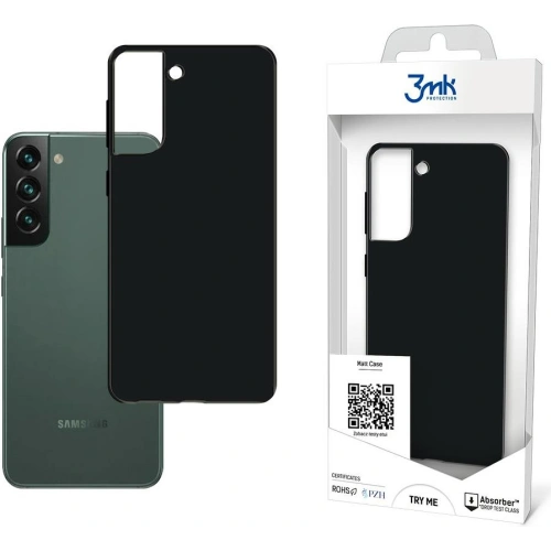 Kup Etui 3MK Matt Case Samsung Galaxy S22+ Plus černý/black - 3MK3447BLK - {ean13} - Sklep Home Screen