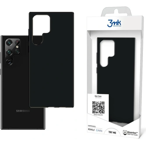Kup Etui 3MK Matt Case Samsung Galaxy S22 Ultra černý/black - 3MK3448BLK - {ean13} - Sklep Home Screen